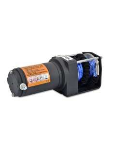Cabestrante Electrico 12v 1360Kg Cuerda Sintética con Mando a Distancia y Placa de Montaje 2