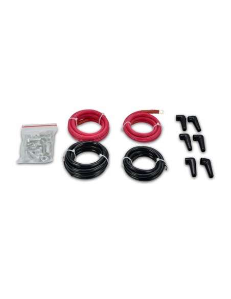 WinchPro - Cabrestante Eléctrico 12V 2000kg/4500lbs, 15m De Cuerda De Acero, 2 Mandos A Distancia (1 Inalámbrico, 1 Cable), Placa De Montaje, Ideal Para Atv, Buggies, Remolques Quads Y Barcos