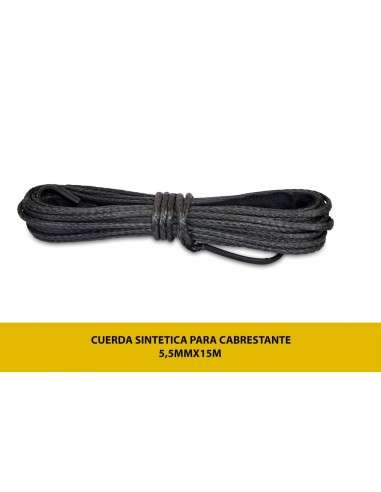 Cuerda Sintetica para Cabrestantes Electricos 5,5mmx15m
