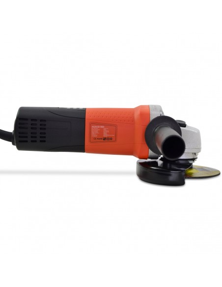 Spark - Amoladora Angular, 125 mm, 900 W, Velocidad Varible de 3.000 a 11.000 RPM, Radial Angular, Diámetro de 125 mm, eje M14