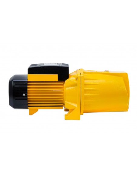 AgoraDirect - Bomba De Agua Para Jardín 1100W, 5.58m3/h, Hierro Fundido, Profundidad Máxima 50m, 1,2", Cable Eléctrico 85cm, 2850RPM, IPX4, Impulsores De Latón