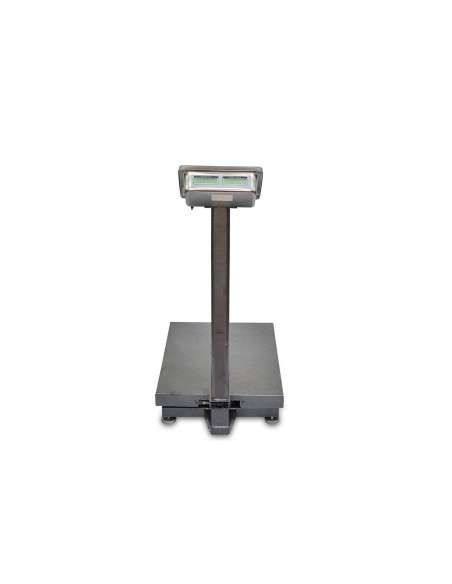 Grandmaster - Báscula Industrial 500kg/100g, Pantalla LCD Digital De Doble Cara, Plegable, Balanza De Plataforma Reforzada De Acero 45x60cm, Báscula De Paquetes Postales De Alta Resistencia Para Pesaj