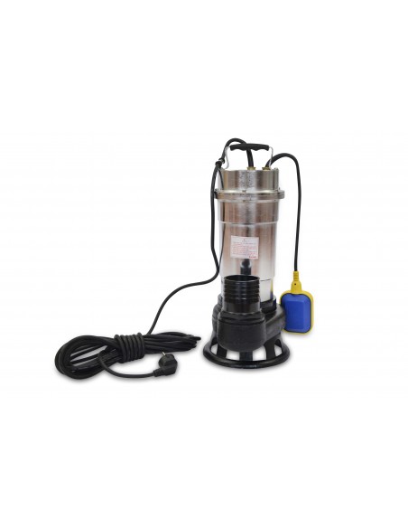 Bomba De Aguas Sucias Submergible 750w Para Agua Sucia 342L/min Con Interruptor Flotante