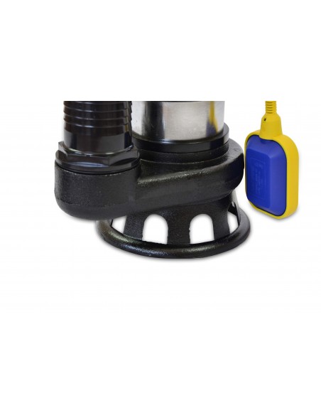 Bomba De Aguas Sucias Submergible 750w Para Agua Sucia 342L/min Con Interruptor Flotante