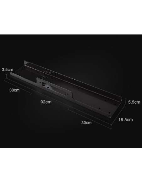 WinchPro - Placa De Montaje Universal De Alta Resistencia Para Cabrestante Eléctrico 12V 8000-13000lbs