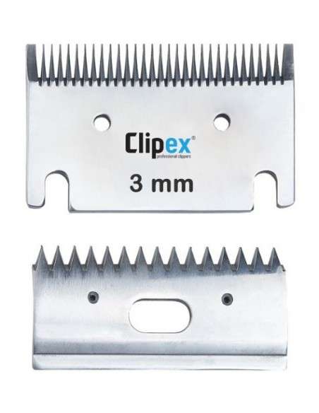 Clipex - Cuchilla Para Esquiladora De Caballos, Anchura De La Hoja 85mm, Espesor 4mm, Hoja Para Cortadora Eléctrica Para Caballos, Vacas, Perros Grandes